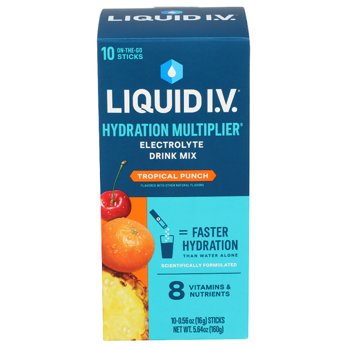 Liquid I.V. Tropical Punch - 0.56 Ounce - 10 Count