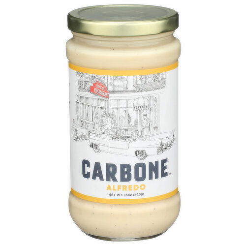 CARBONE Sauce Pasta Alfredo - 15 Ounce
