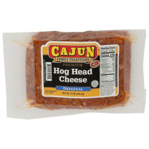 CAJUN FAMILY TRADITIONS Original Hog Head Cheese - 12 Ounce