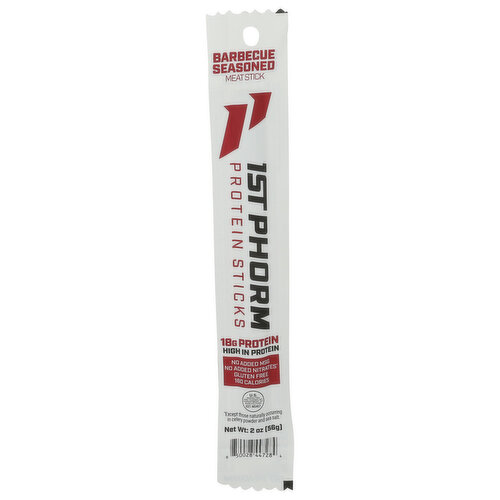 1ST Phorm Barbecue Seasoned Protein Meat Sticks - 2 Ounce