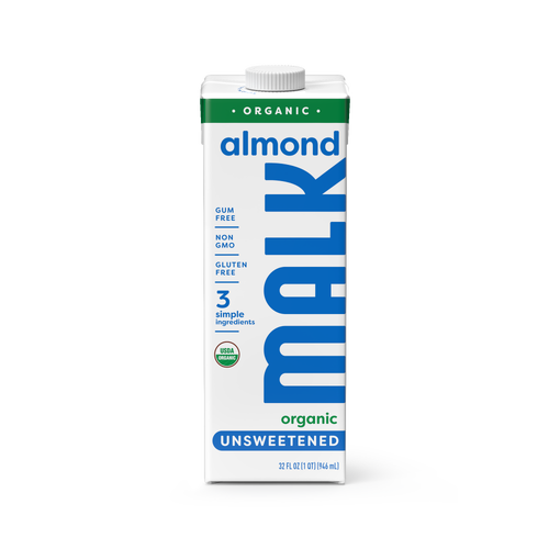 Malk Unsweetened Shelf Stable Almond - 32 Fluid Ounce