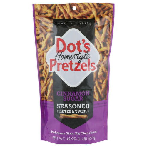 Dot's Homestyle Pretzels Cinnamon Sugar Twists - 16 Ounce Image 1 of 4