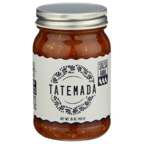 Tatemada Arbol Salsa - 16 Ounce