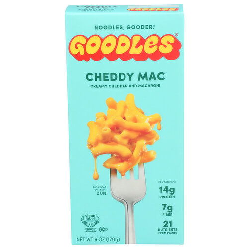 GOODLES Cheese Cheddy Mac Dry Creamy Cheddar With Macaroni - 6 Ounce