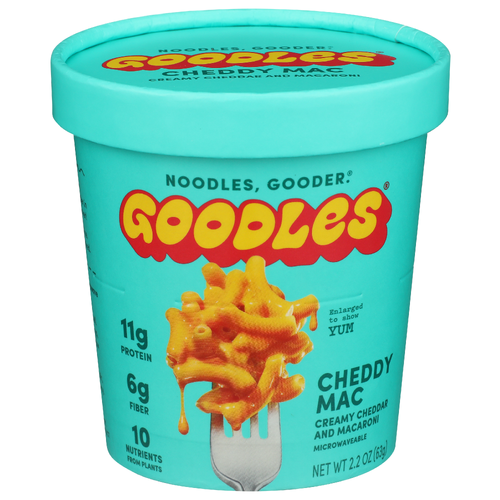 Goodles Mac & Cheese Creamy Cheddar Microwaveable Cheddy Cup - 2.2 Ounce