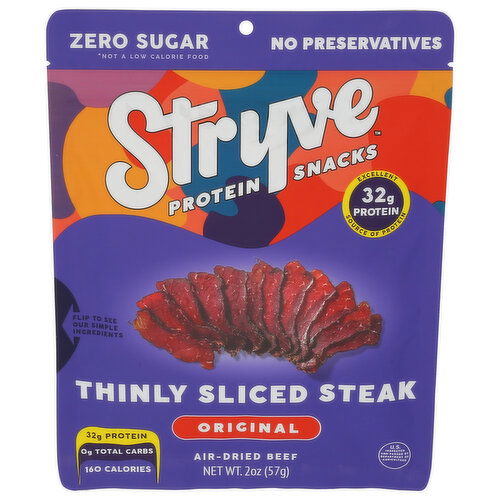 Stryve Original Sliced Steak - 2 Ounce Image 1 of 4
