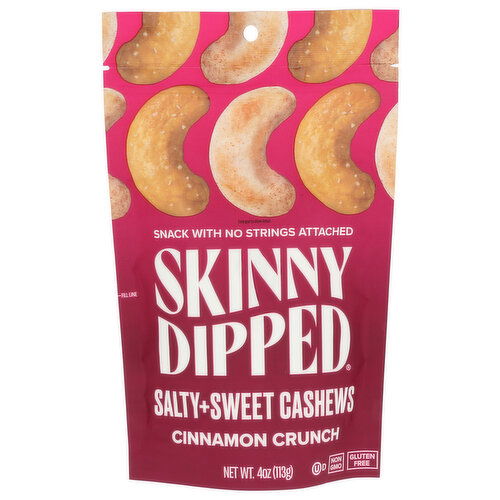 Skinnydipped Cinnamon Crunch Cashew Mix - 4 Ounce