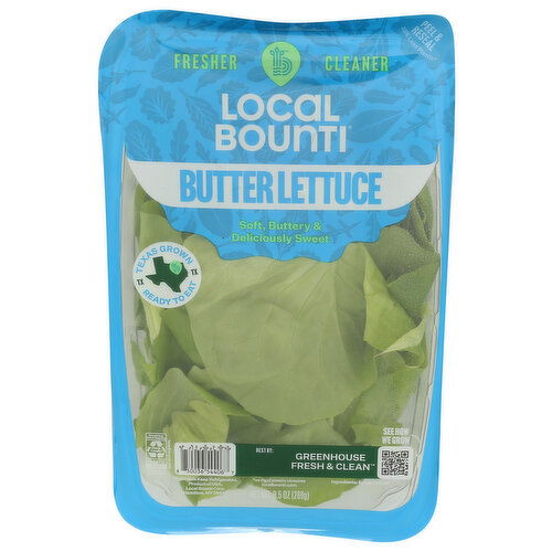 LOCAL BOUNTI Butter Lettuce Baby Leaf - 9.5 Ounce