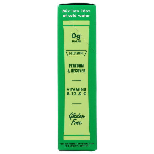 Waterboy Workout Hydration Lemon Lime Carton - 0.218 Ounce - 10 Count