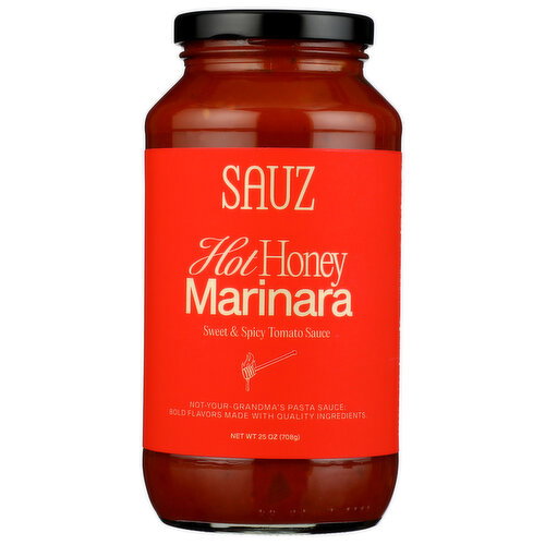 Sauz Hot Honey Marinara Sauce - 25 Ounce Image 1 of 2
