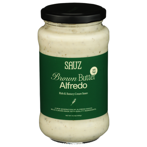 Sauz Brown Butter & Sage Alfredo Pasta Sauce - 14.1 Ounce Image 1 of 4