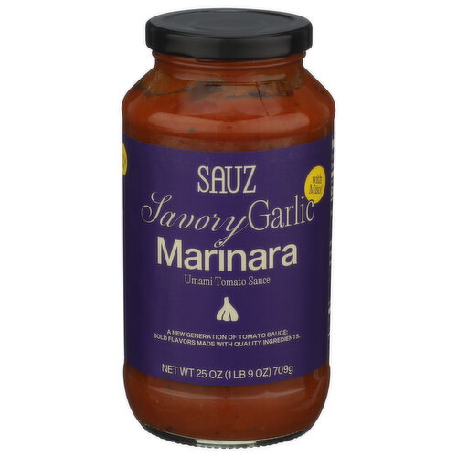 Sauz Miso Garlic Marinara Pasta Sauce - 25 Ounce Image 1 of 4