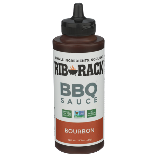 Rib Rack Bourbon BBQ Sauce - 15.3 Ounce