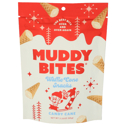 Muddy Bites Minty Candy Cane - 2.33 Ounce
