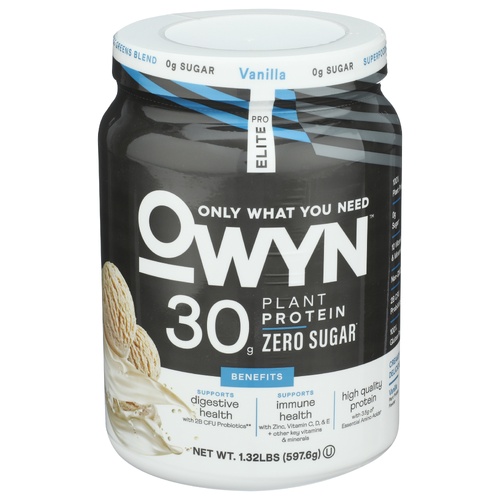 OWYN Vanilla Pro Elite Powder - 1.32 Pound