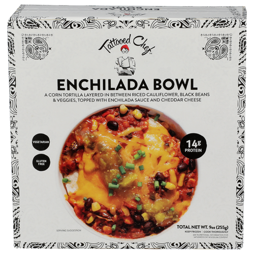 Tattooed Chef Plant Based Burrito Bowl - 9 Ounce