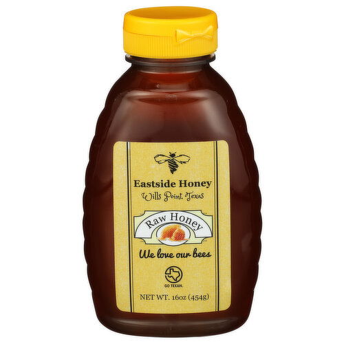 Eastside Honey Raw Plastic Squeeze Bottle - 16 Ounce Image 1 of 3