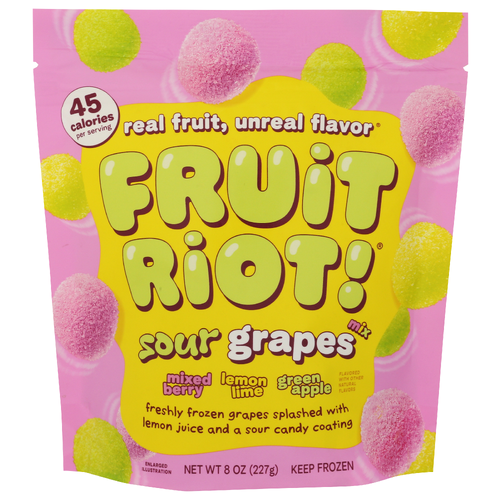 Fruit RIOT! Sour Grapes Mix - 8 Ounce Image 1 of 4