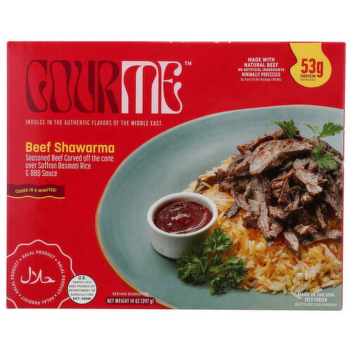 Gourme Beef Shwrma Sfrn Basmati - 14 Ounce Image 1 of 2