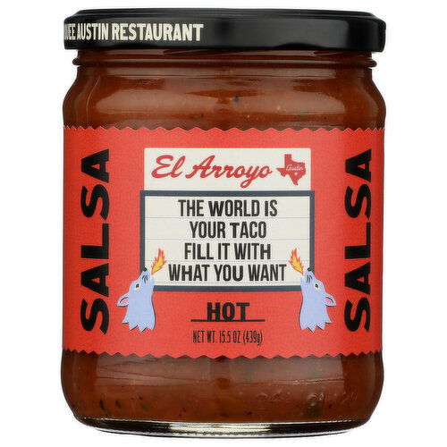 El Arroyo Salsa Hot - 15.5 Ounce Image 1 of 2