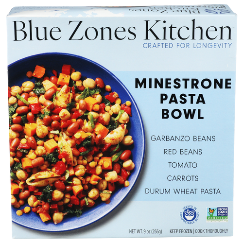 Blue Zones Kitchen Minestrone Pasta Bowl Casserole - 9 Ounce
