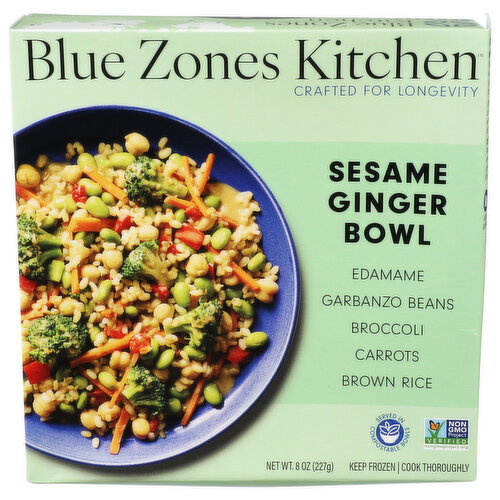 Blue Zones Kitchen Sesame Ginger Bowl - 8 Ounce