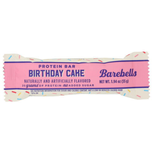 Barebells Bar Protein Bday Cake - 1.94 Ounce Image 1 of 2