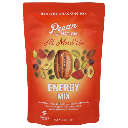 Pecan Nation All Mix'd Up Energy Snack Mix - 5 Ounce