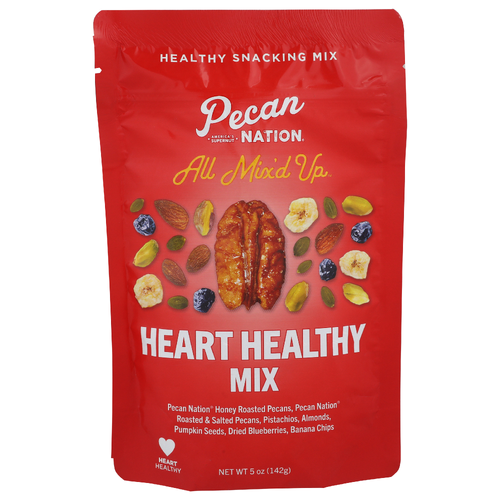 Pecan Nation All Mix'd Up Heart Healthy Snack Mix - 5 Ounce
