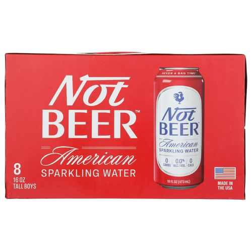 Not Beer Water American Sprk 8PK - 8 Count Image 1 of 2