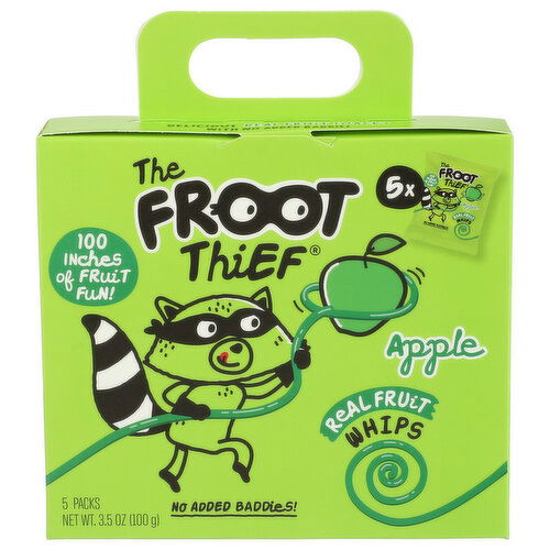 The Froot Thief Real Fruit Whips - 0.7 Ounce - 5 Count