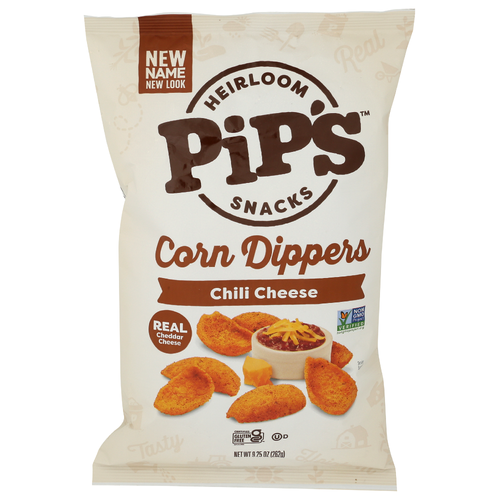 PIP's Heirloom Snacks Chili Cheese Corn Dippers - 9.25 Ounce
