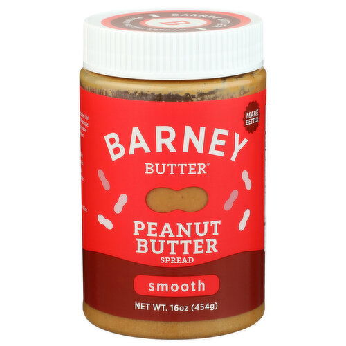 Barney Butter Smooth Peanut - 16 Ounce