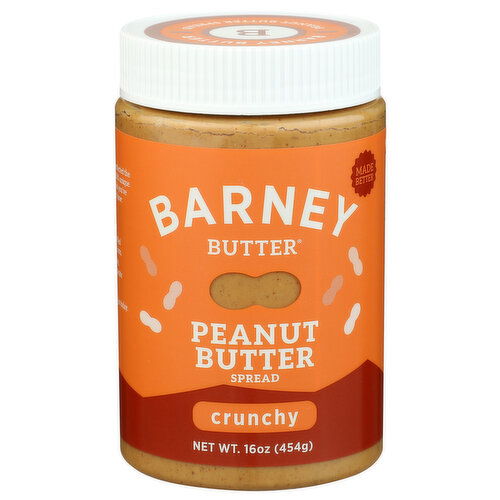 Barney Butter Crunchy Peanut Spread - 16 Ounce