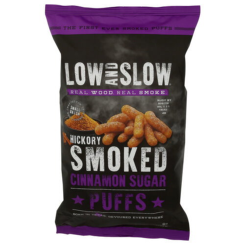 Low And Slow Hickory Smoked Cinnamon Sugar Puffs - 6 Ounce