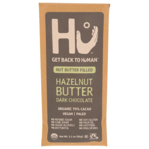 Hu Hazelnut Butter Dark Chocolate - 2.1 Ounce - 1 Count