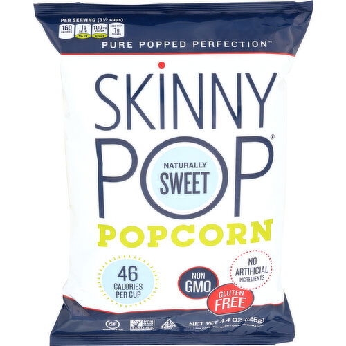 Skinny Pop Popcorn Naturally Sweet - 4.4 Ounce