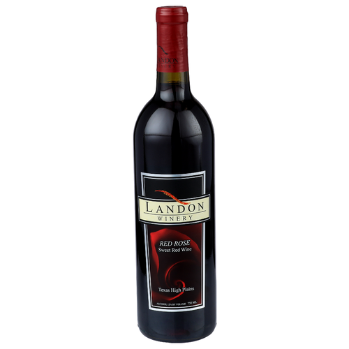 Landon Winery Red Rose Sweet Wine - 750 ml