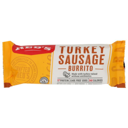 Red's Turkey Sausage Burrito - 5 Ounce Image 1 of 4
