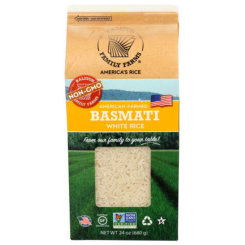 Ralston Family Farms Aromatic White Basmati Rice - 24 Ounce