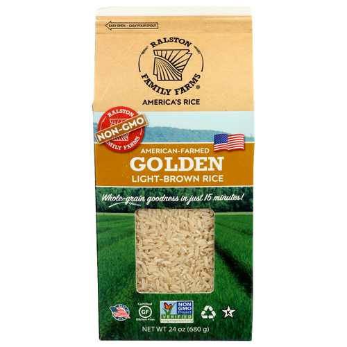 Ralston Family Farms Light-Brown Golden Rice - 24 Ounce
