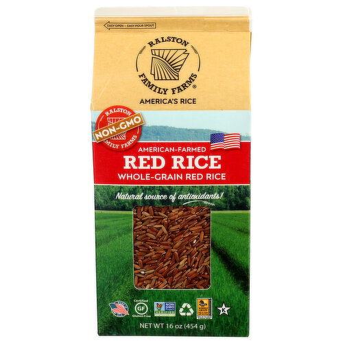 Ralston Family Farms Whole-Grain Red Rice - 16 Ounce