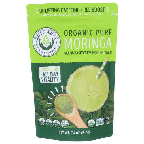 Kuli Kuli Green Powder Superfood Pure Moringa Vegetable - 7.4 Ounce