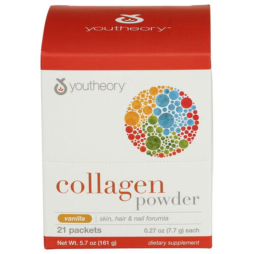 Youtheory Collagen-Powder-Packet - 0.27 Ounce - 21 Count
