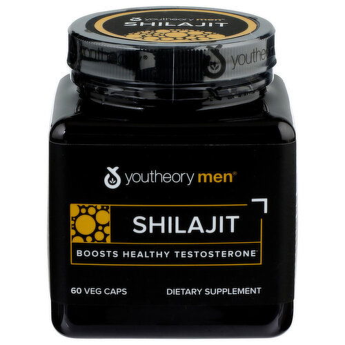 YOUTHEORY Capsules Men's Shilajit - 60 Count