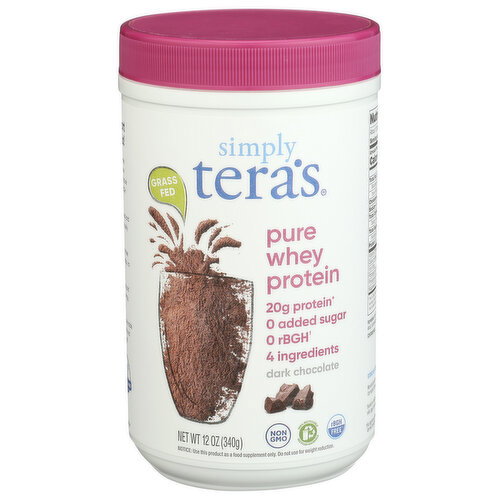 TERA's Chocolate Whey Protein - 12 Ounce