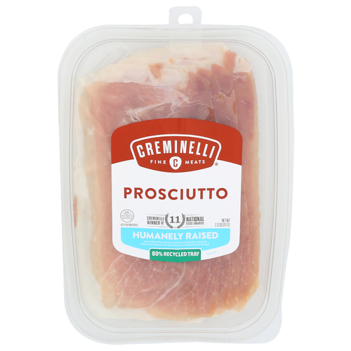 CREMINELLI Sliced Silky Thin Slices Of Domestic, Heritage Breed Prosciutto Crudo - 2 Ounce