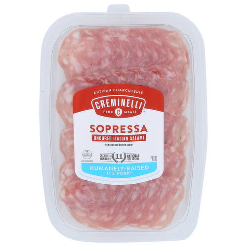 Creminelli Fine Meats Sopressa Uncured Italian Salami - 2 Ounce Image 1 of 2