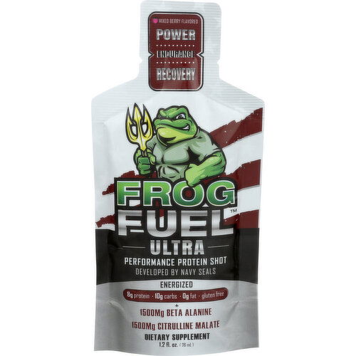 Frog Fuel Protein Liquid Mxd Berry Ultra Energized Ff - 1.2 Fluid Ounce