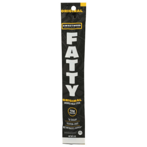 Fatty Original Meat Jerky Sticks - 2 Ounce